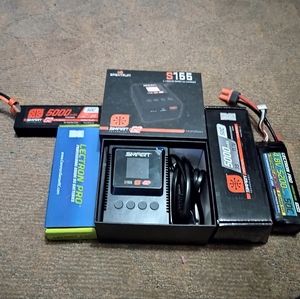 Lipo 2s 3s batterys and fast charger